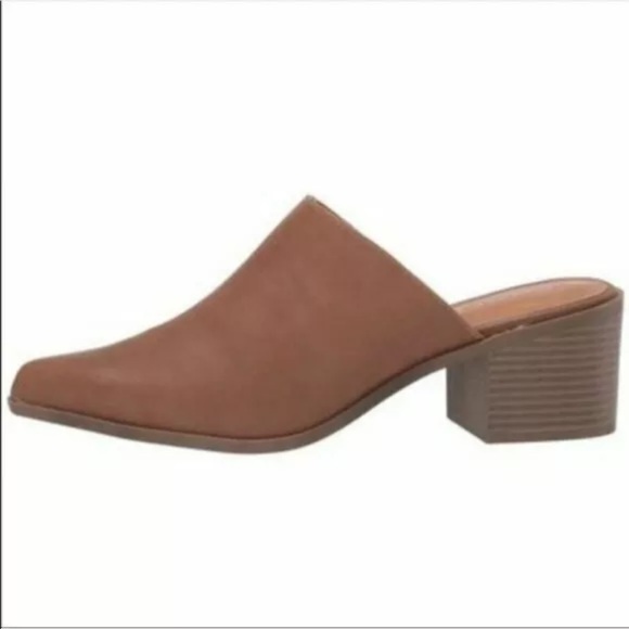 New Madden girl tan mule size 9 - Picture 3 of 6